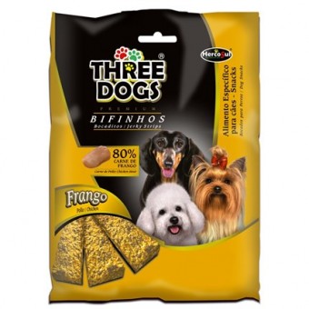 Three Dogs Bifinho Frango - 65 g Three Dogs Bifinho Frango - 65 g